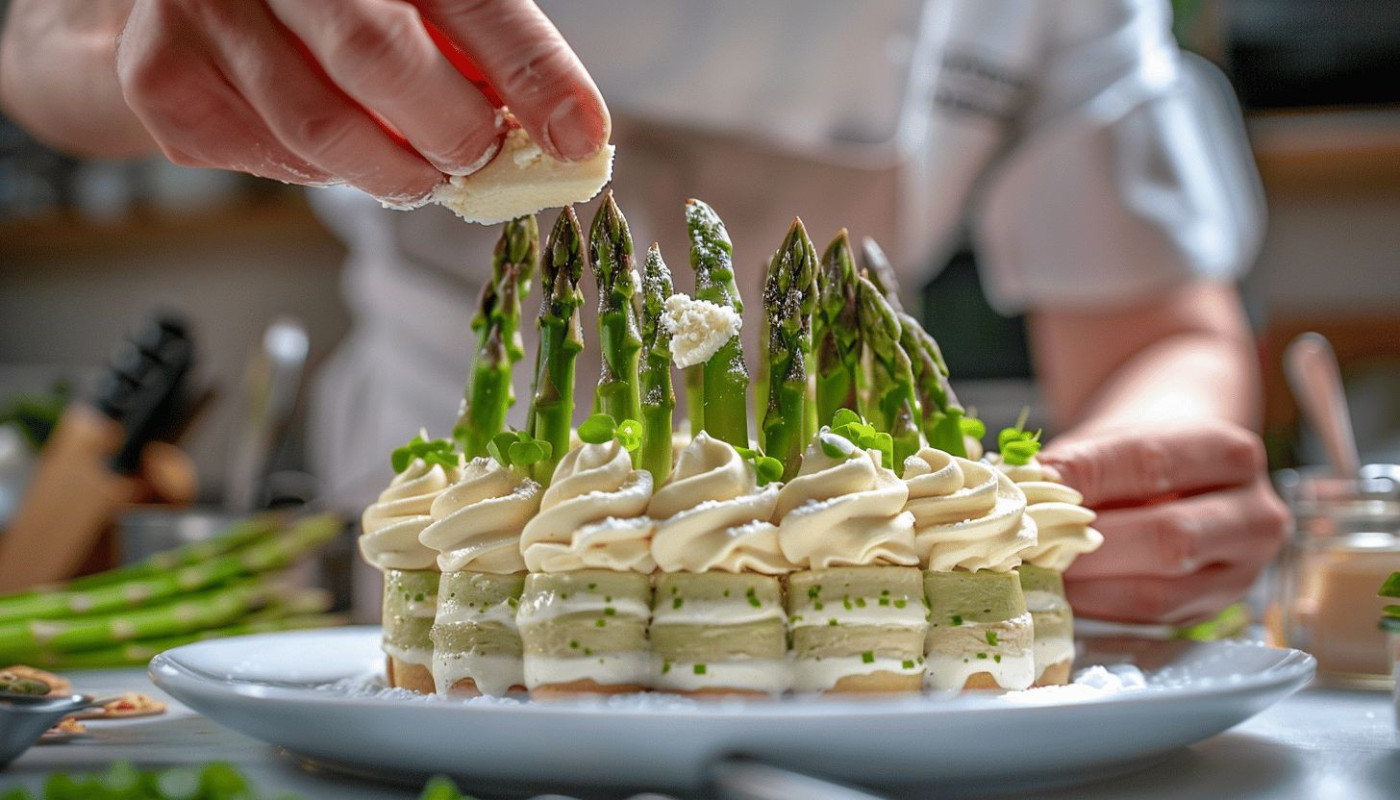 Autres - Découverte culinaire : la recette du bavarois d'asperges